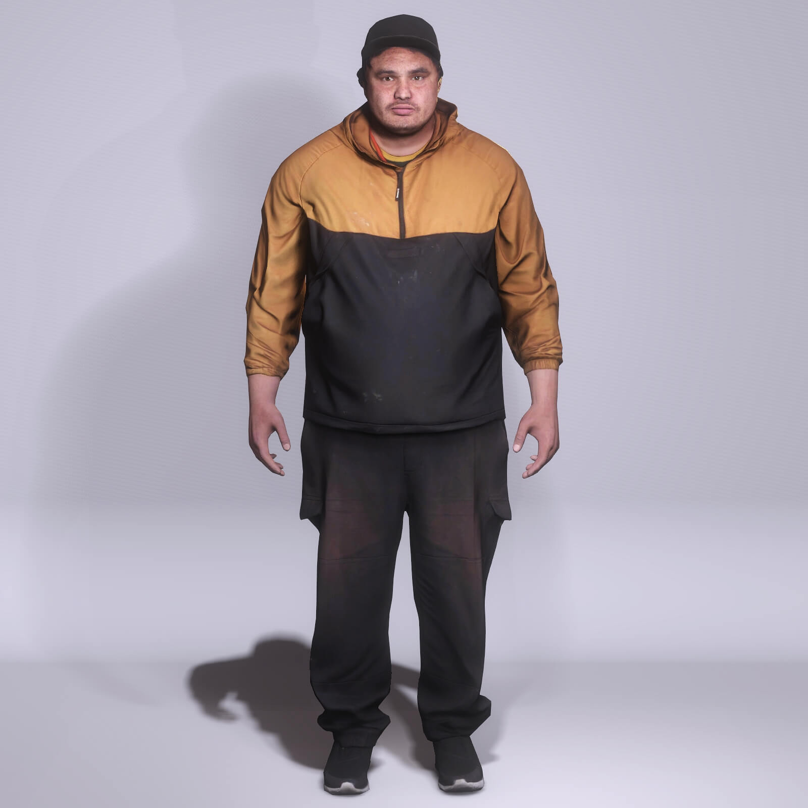 Middle-aged male patient option