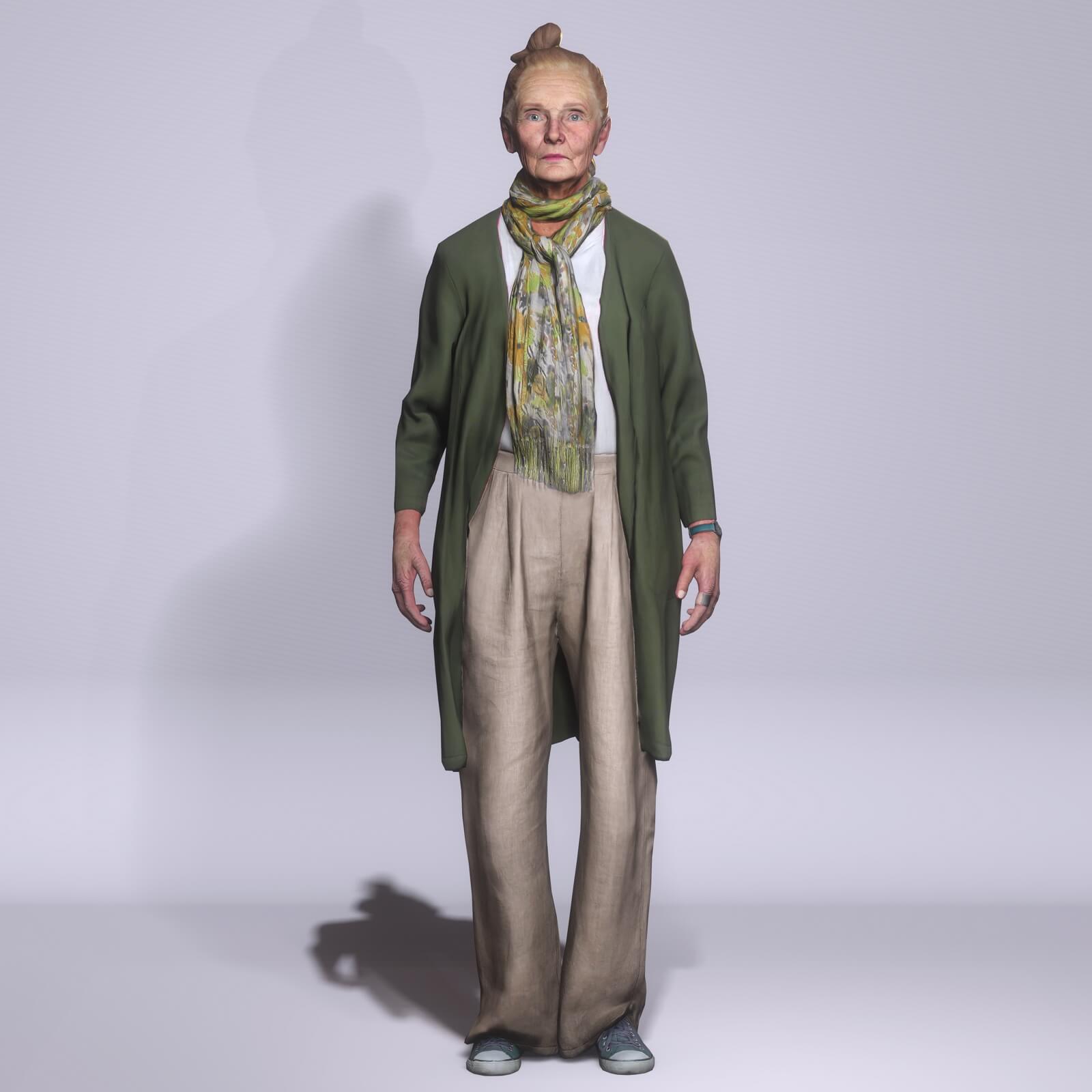 Older female patient option